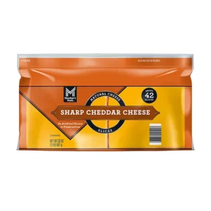 Member's Mark Sliced Sharp Cheddar Cheese, 2 lbs.