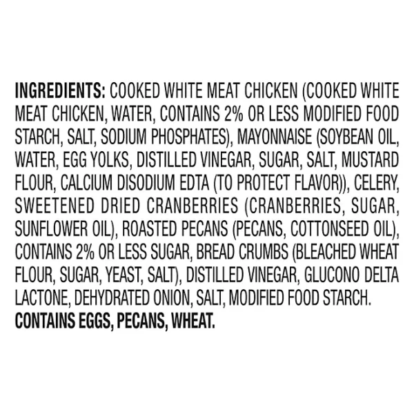Member's Mark Cranberry Pecan Chicken Salad, 2 lbs. - Imagen 2