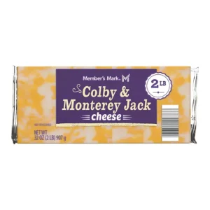 Member's Mark Colby and Monterey Jack Cheese Chunk 2 lbs.