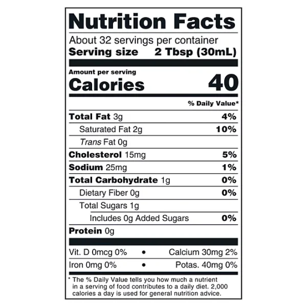 Member's Mark Half and Half, 32 fl. oz. - Imagen 2