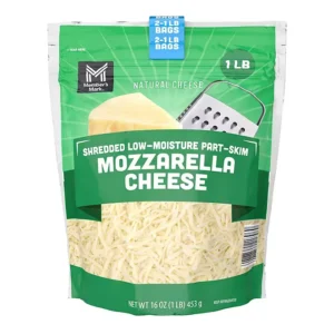 Member's Mark Part-Skim Shredded Mozzarella Cheese 1 lb., 2 pk.