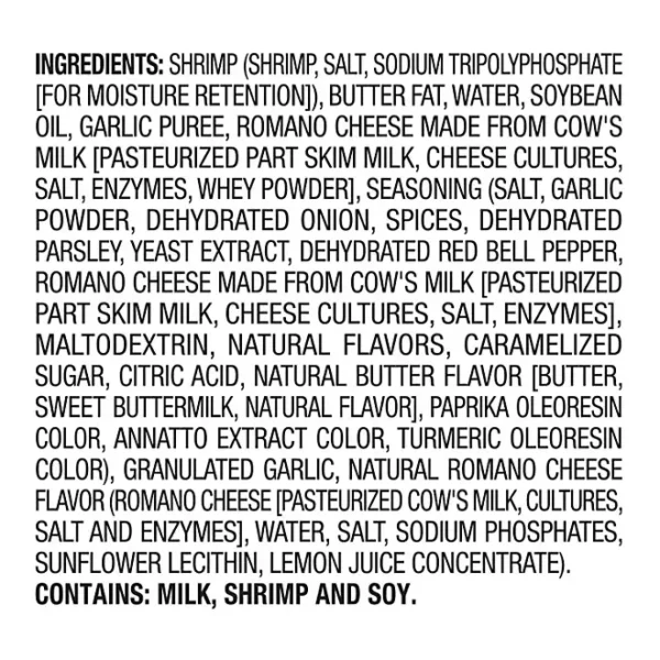 Member's Mark Farm Raised Shrimp Scampi, Frozen, 2 lbs. - Imagen 2