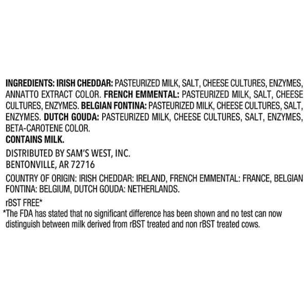 Member's Mark Gourmet Selection Imported Cheeses, 32 oz. - Imagen 3