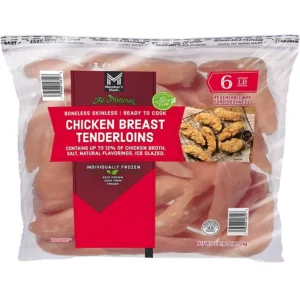 Member's Mark Boneless and Skinless Chicken Breast Tenderloins, Frozen, 6 lbs.