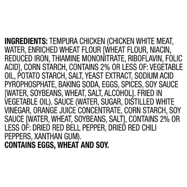 Members Mark Orange Chicken Tempura, Frozen, 48 oz. - Imagen 3