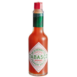 Tobasco Hot Sauce, 2 oz - 6 pack. Units per case: 6