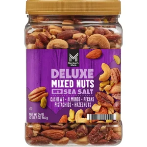 Member's Mark Deluxe Mixed Nuts with Sea Salt, 34 oz.