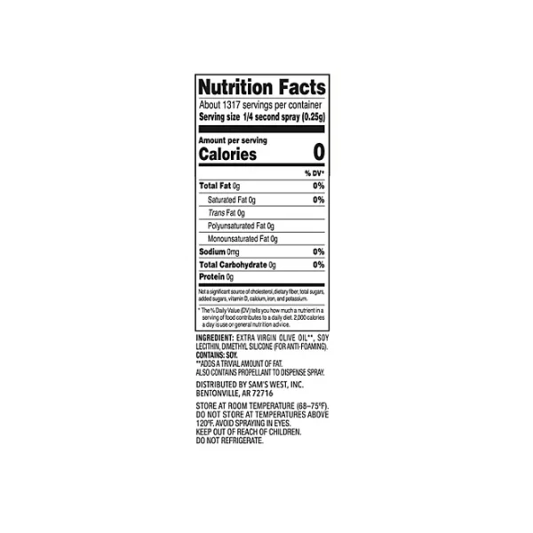 Member's Mark Olive Oil Cooking Spray, 14oz. - Imagen 2