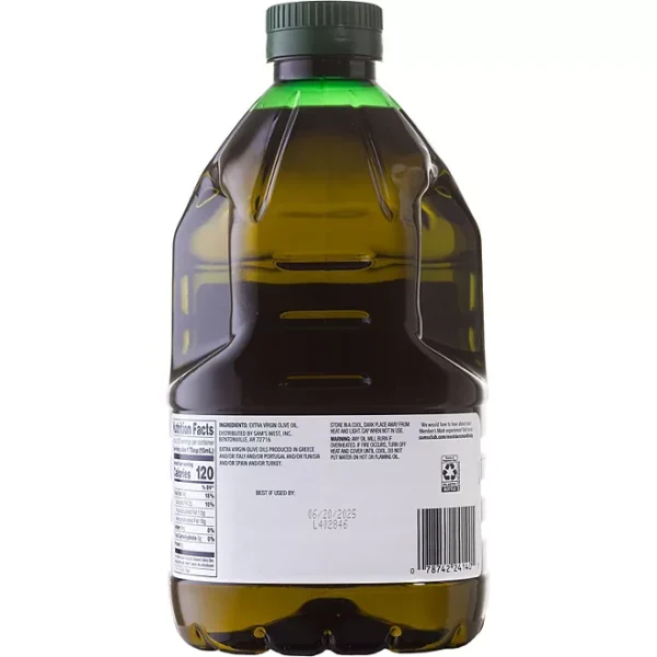 Member's Mark Extra Virgin Olive Oil, 101 fl. oz. - Imagen 2