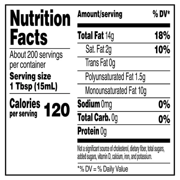 Member's Mark 100% Pure Olive Oil, 101 fl. oz. - Imagen 2