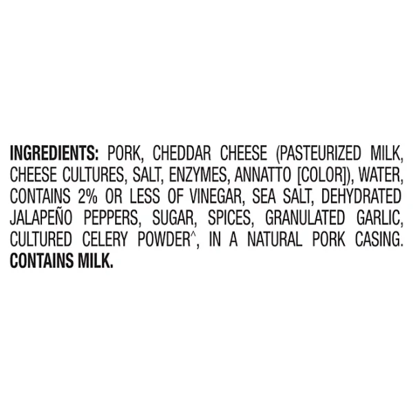 Member's Mark Jalapeno Cheddar Smoked Sausage, 12 ct. - Imagen 3