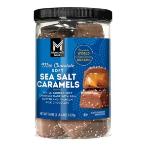 Member's Mark Milk Chocolate Sea Salt Caramels, 36 oz.