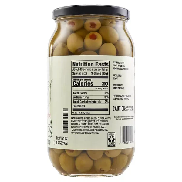Member's Mark Pimento Stuffed Manzanilla Olives, 2 pk. - Imagen 2