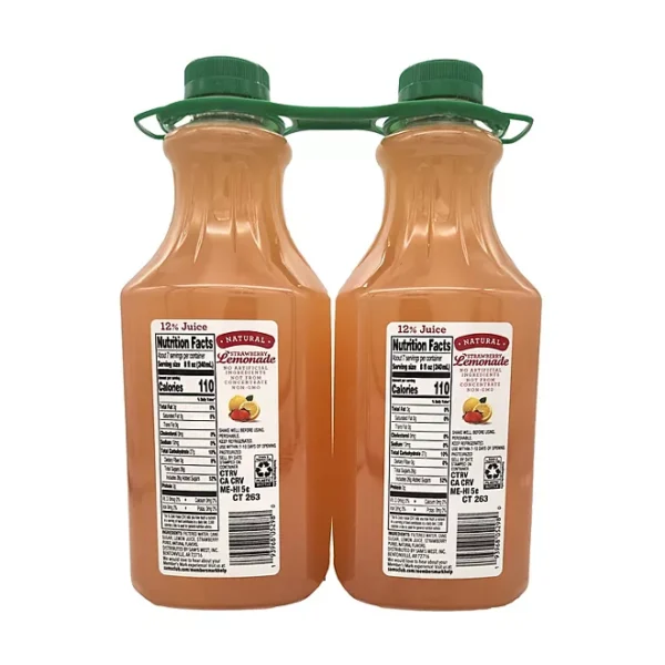 Member's Mark Strawberry Lemonade, 52 fl. oz., 2 pk. - Imagen 3