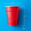 Member's Mark Heavy-Duty Red Cups 18 fl. oz., 240 ct. - Imagen 2
