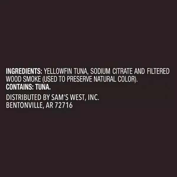 Member's Mark Wild Caught Skinless and Boneless Ahi Tuna Steaks, Frozen, 2 lbs. - Imagen 3