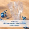 Member's Mark Clear Plastic Forks, Heavyweight 300 ct. - Imagen 2