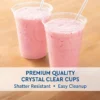 Member's Mark Clear Plastic Cups 16 oz., 132 ct. - Image 2