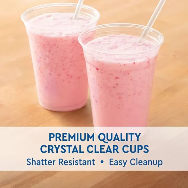 Member's Mark Clear Plastic Cups 16 oz., 132 ct. - Imagen 2