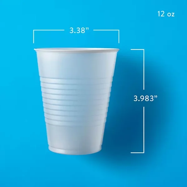 Member's Mark Translucent Plastic Cups 12 oz., 300 ct. - Image 3