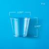 Member's Mark Clear Plastic Cups 9 oz., 264 ct. - Image 3