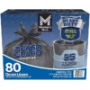 Member's Mark Heavy Duty 55-Gallon Drum Liner Trash Bags, 80 ct.
