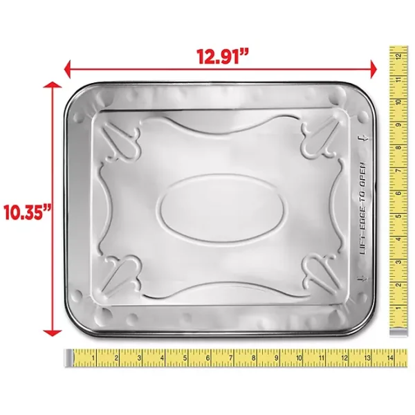 Member's Mark Aluminum Steam Table Lids, Half Size 36 ct. - Image 3
