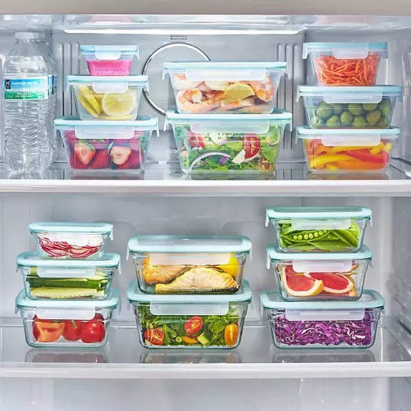 Member's Mark 24-Piece Glass Food Storage Set By Glasslock - Image 2