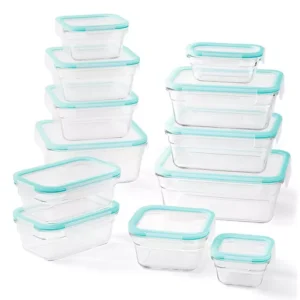Member's Mark 24-Piece Glass Food Storage Set By Glasslock