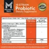 Member's Mark 10 Strain Probiotic Capsules, 84 ct. - Image 3