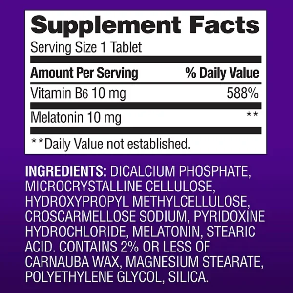 Member's Mark Timed-Release Melatonin Tablets, 10 mg, 300 ct. - Imagen 2