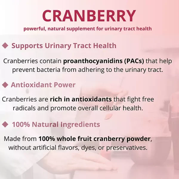Member's Mark Clinical Strength Cranberry Capsules, 500 mg, 150 ct. - Image 3