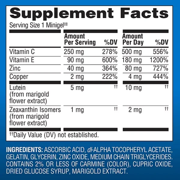Member's Mark Advanced Eye Health Complex Softgels, 210 ct. - Image 2