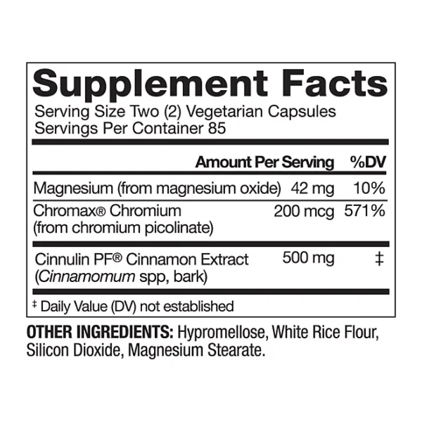 Member's Mark Clinical Strength Cinnamon 500 mg. Capsules, 170 ct. - Image 2
