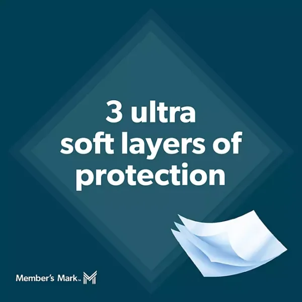 Member's Mark Ultra Soft 3-Ply Facial Tissues, 12 Cube Boxes, 80 tissues/box - Imagen 3