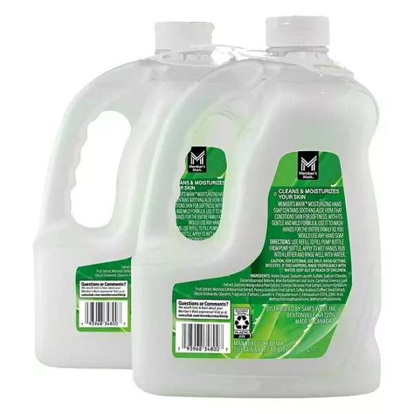 Member's Mark Aloe Vera Moisturizing Hand Soap, 80 fl. oz. - Image 2