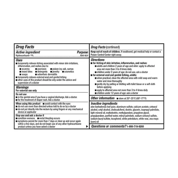 Member's Mark Hydrocortisone 1% Anti-Itch Cream, 2 oz., 4 pk. - Imagen 2