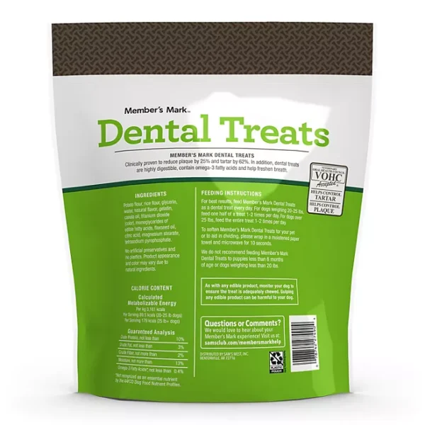 Member's Mark Dental Chew Treats for Dogs, 60 oz. - Image 2