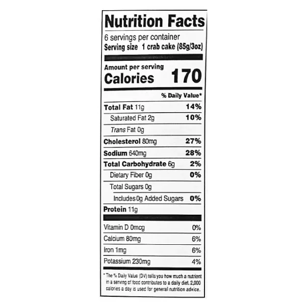 Member's Mark Wild Caught Handmade Crab Cakes, Frozen, 6 ct. - Imagen 2