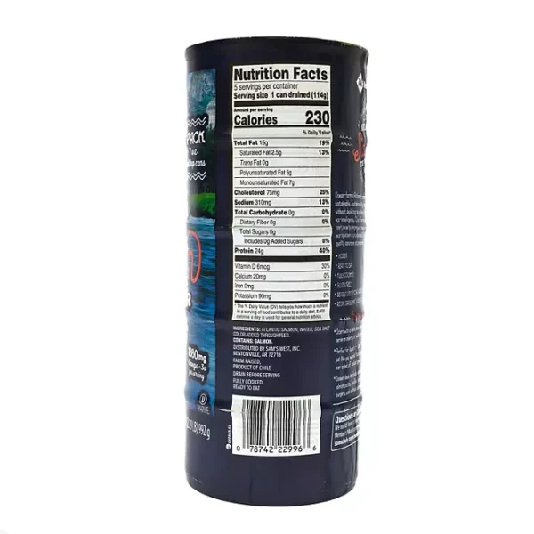 Member's Mark Canned Atlantic Salmon 7 oz., 5 pk. - Imagen 2