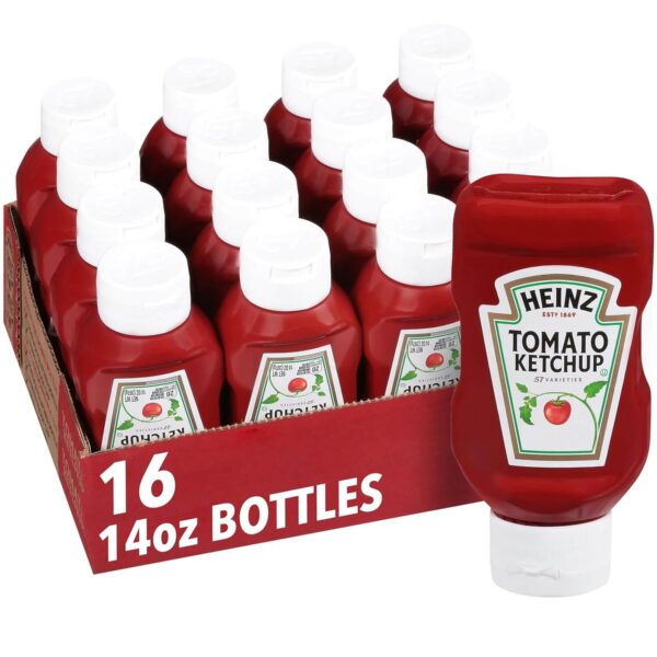 Heinz - Tomato Ketchup, Upside Down Bottle - 16/14 oz
