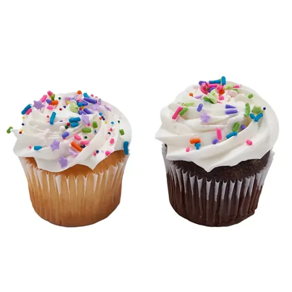 Member's Mark White and Chocolate Cupcakes with Buttercream Icing, 30 ct. - Imagen 2