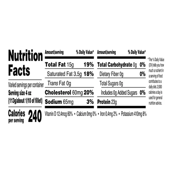 Member's Mark Farm Raised Skin-On Atlantic Salmon Fillet, priced per pound - Imagen 2