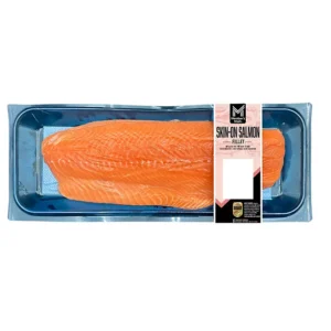 Member's Mark Farm Raised Skin-On Atlantic Salmon Fillet, priced per pound