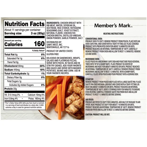 Member's Mark Rotisserie Chicken Bites, 2 lbs. - Imagen 2