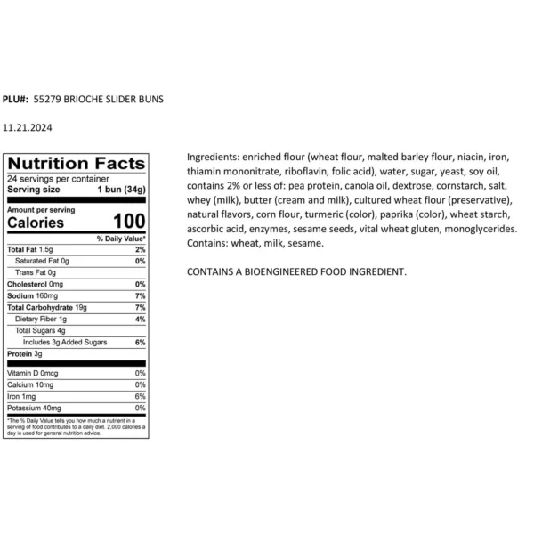 Member's Mark Sliced Brioche Slider Buns, 24 ct. - Imagen 2