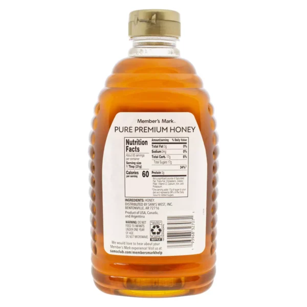 Member’s Mark Wildflower Pure Premium Honey, 48 oz. - Imagen 2
