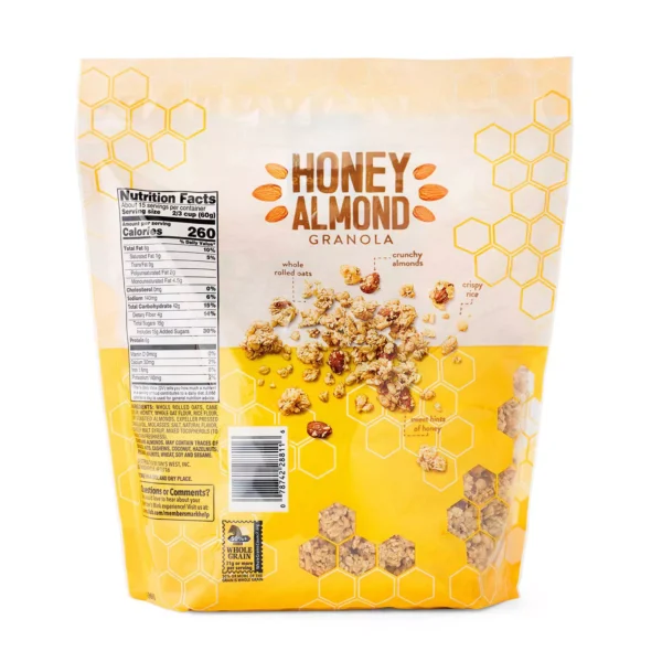 Member's Mark Honey Almond Granola 32 oz. - Imagen 2