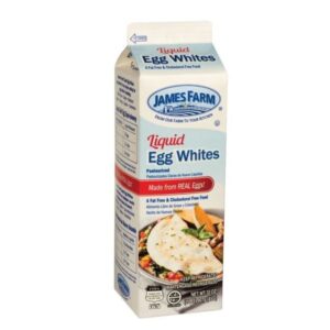 James Farm - Liquid Eggs, Just Whites - 2 lbs. Units per case: 15