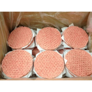 Frozen Richwood - IQF Ground Angus Beef Patties, 80/20, 4:1 (4 oz each) - 10 lbs